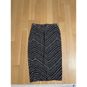 Matty M Printed Pencil Skirt size XS